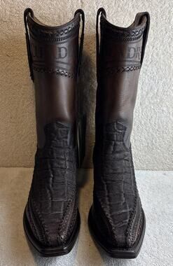 Cuadra Men's Black Cherry 3 Pieces Leather Western Boots Size 7 EE 54141